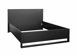 Bed Rosie 180x200cm - melamine - nox zwart