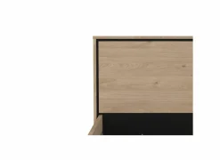 Bed Ry 140x200cm - decor - bruin & zwart