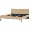 Bed Ry 180x200cm - decor - bruin & zwart