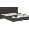Skagen Bed 180x200cm - stof - python antraciet
