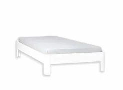 Bed Ventoux 180x200cm - beuk massief - wit