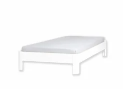 Bed Ventoux 180x200cm - beuk massief - wit