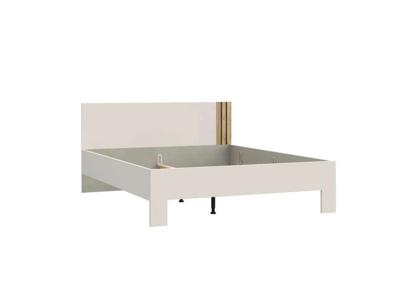 Bed Waikato 160x200cm - decor - mauvella eik & zand