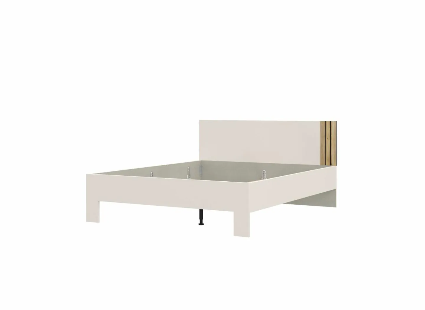 Bed Waikato 160x200cm - decor - mauvella eik & zand