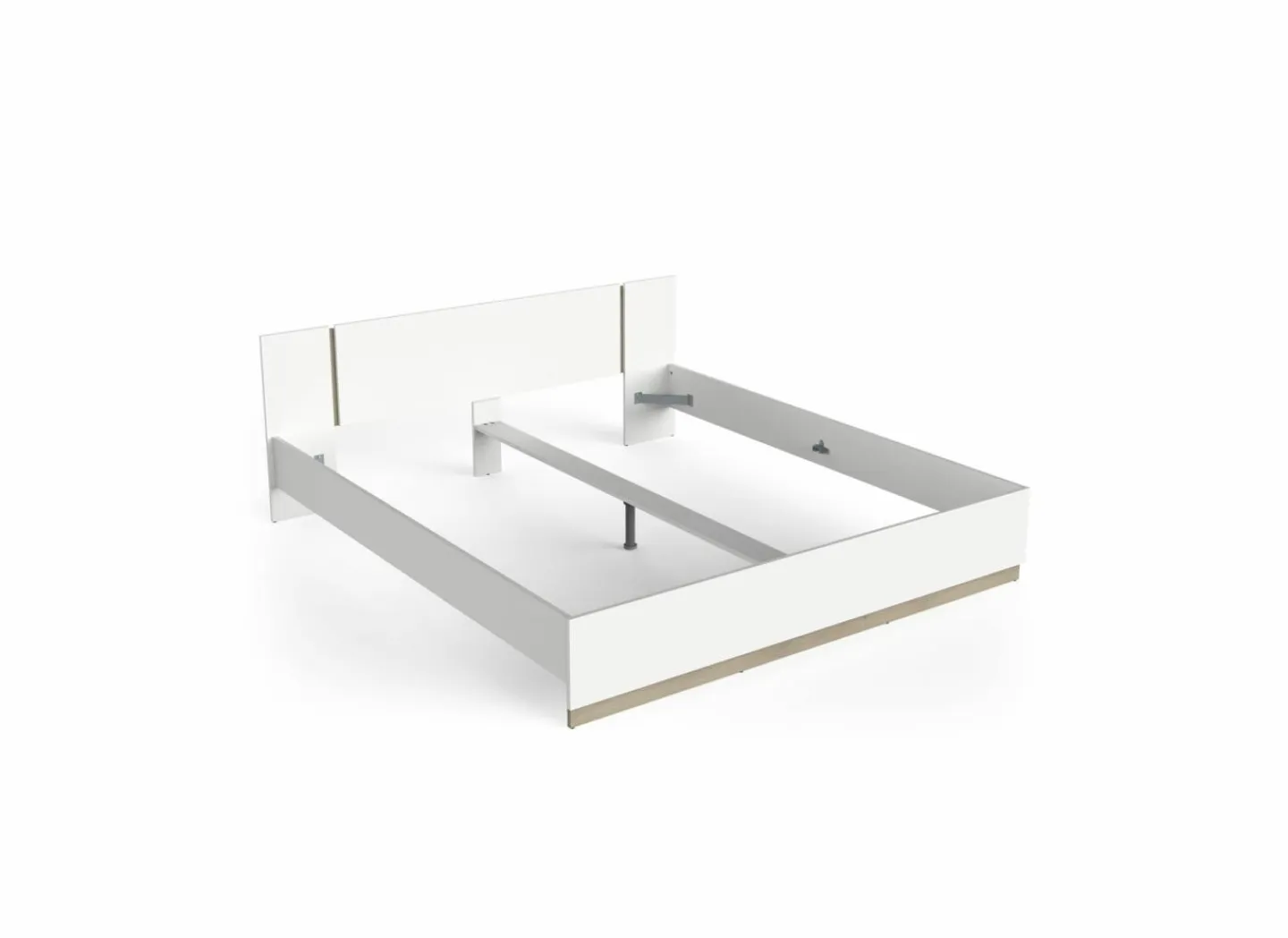 Bed Watson 180x200cm - decor - kronberg eik & wit