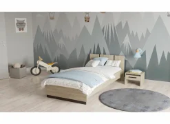 Bed Watson 90x200cm - decor - kronberg eik & waterford eik