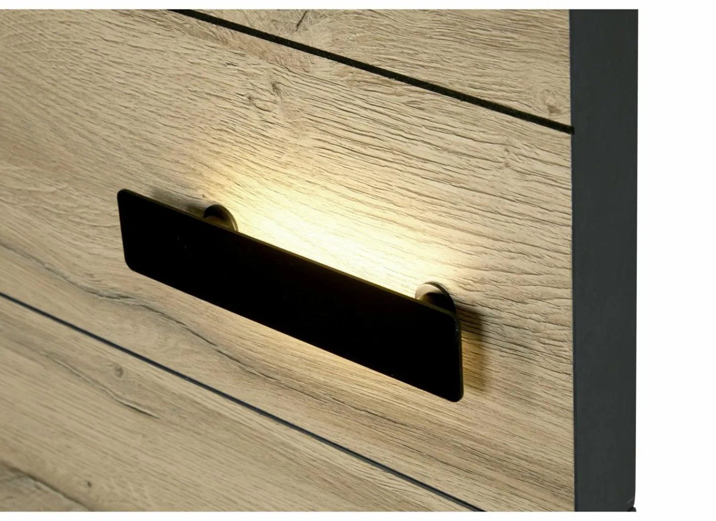 Bed 140x200cm - decor - Franse eik