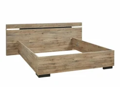 Bed 140x200cm - decor - scarlet eik