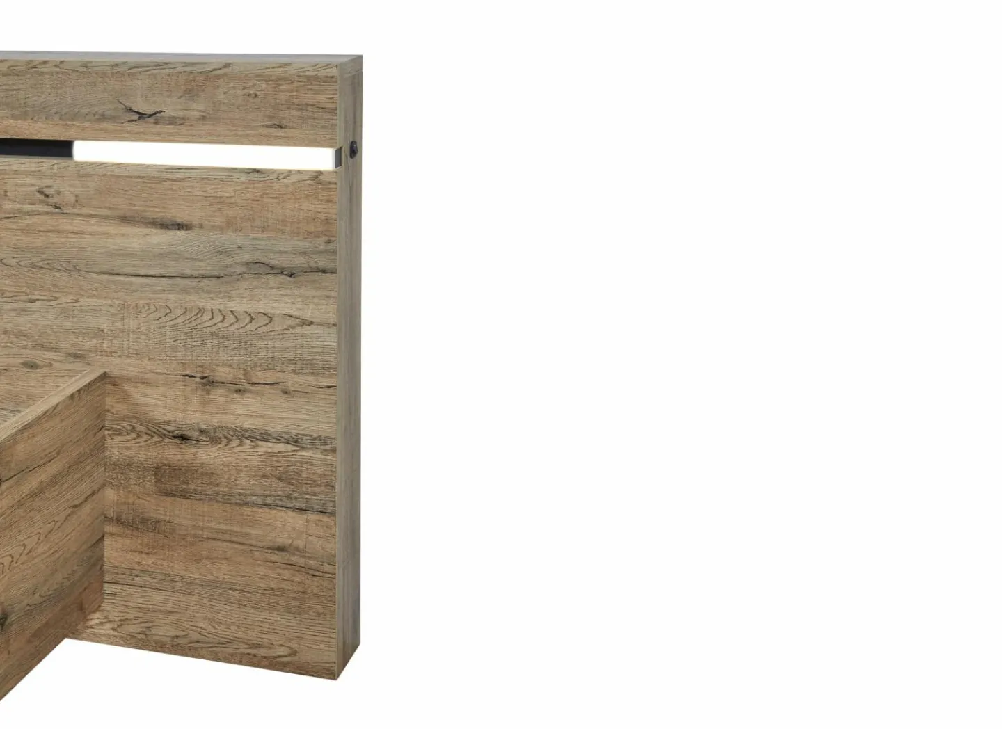 Bed 140x200cm - decor - scarlet eik