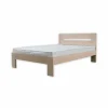 Bed 140x200cm - decor - sonoma met matras en bodem