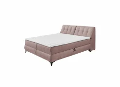 Bedbox Atlantis 180x200cm - stof - flamingo met opbergruimte