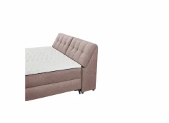 Bedbox Atlantis 180x200cm - stof - flamingo met opbergruimte