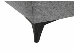 Bedbox Atlantis 160x200cm - stof - grijs met opbergruimte