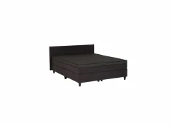 Bedbox BOX53 140x200cm - stof - antraciet