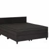 Bedbox BOX53 180x200cm - stof - antraciet