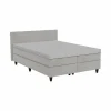 Bedbox BOX53 140x200cm - stof - taupe