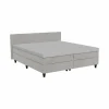Bedbox BOX53 180x200cm - stof - taupe