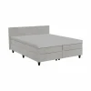 Bedbox BOX53 160x200cm - stof - taupe