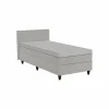 Bedbox BOX53 90x200cm - stof - taupe