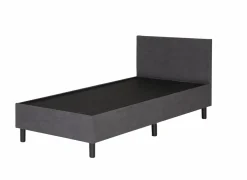 Bedbox Koh 90x200cm - stof - grijs