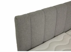 Bedbox Miralindo 160x200cm - stof - nordic ash elektrisch