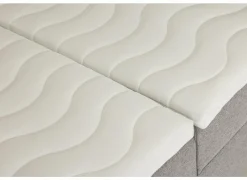 Bedbox Miralindo 160x200cm - stof - nordic ash elektrisch