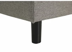 Bedbox Miralindo 180x200cm - stof - nordic ash elektrisch