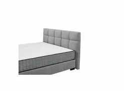 Bedbox Nagol A 180x200cm - stof - antraciet met opbergruimte