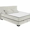 Bedbox Nagol C 180x200cm - stof - sand met opbergruimte