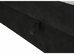 Bedbox Valetta 160x200cm - stof - espresso met opbergruimte