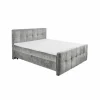 Bedbox Valetta 180x200cm - stof - grijs
