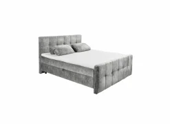 Bedbox Valetta 180x200cm - stof - grijs