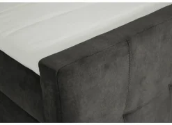 Bedbox Valetta 180x200cm - stof - espresso met opbergruimte