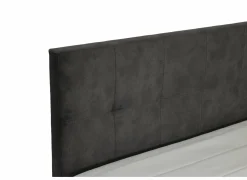 Bedbox Valetta 180x200cm - stof - espresso met opbergruimte