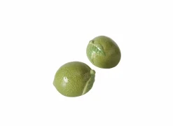 Beeldje Limoen H5,5cm - keramiek - groen