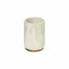 Beker Come Ø7x10,5cm - polystone - beige