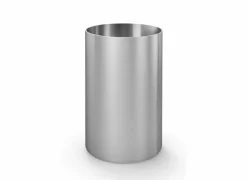 Zack Beker Cupa Ø8x12cm - roestvrij staal - zilver