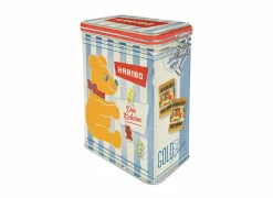 Bewaardoos Haribo Die Echten 11x8x18cm - metaal - meerkleurig