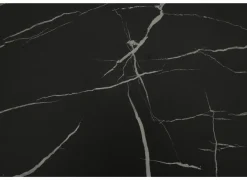 Bijzettafel Ø70cm - decor - zwart set van 2