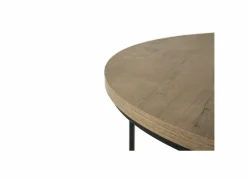 Bijzettafel Cronos Ø80cm - decor - naturel - set van 3