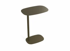 Perfecta Bijzettafel Cup 50x33cm - staal - donker brons