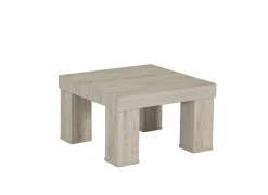 Bijzettafel Etna 68x68cm - decor - millenium eik & lichtgrijs