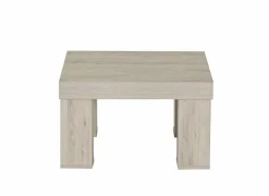 Bijzettafel Etna 68x68cm - decor - millenium eik & lichtgrijs