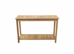 Bijzettafel Garden 120x40cm - naturel - teak massief