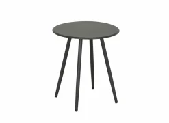 Bijzettafel Giardino  Ø45x50cm - staal - antraciet