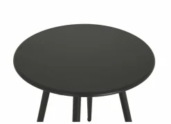 Bijzettafel Giardino  Ø45x50cm - staal - antraciet