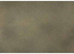 Bijzettafel Laggan Ø61/Ø43cm - aluminium & ijzer - zwart - set van 2