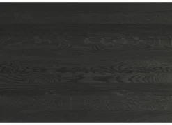 Bijzettafel Lucifer 40x33,3cm - eik massief - zwart