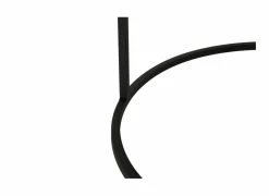 Bijzettafel SL2303  Ø76xH45,5cm/Ø56xH38,5cm - decor & metaal - tropix set van 2