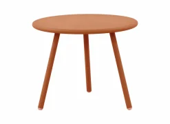 Bijzettafel Tripod metaal - oranje